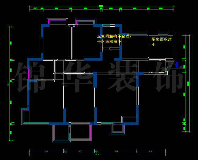 長(zhǎng)安西街1號(hào)150平米 戶(hù)型