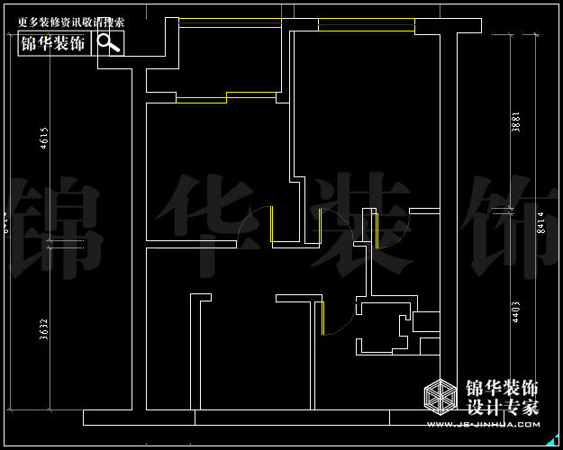 德盈國際廣場(chǎng)B2戶型68平米  戶型